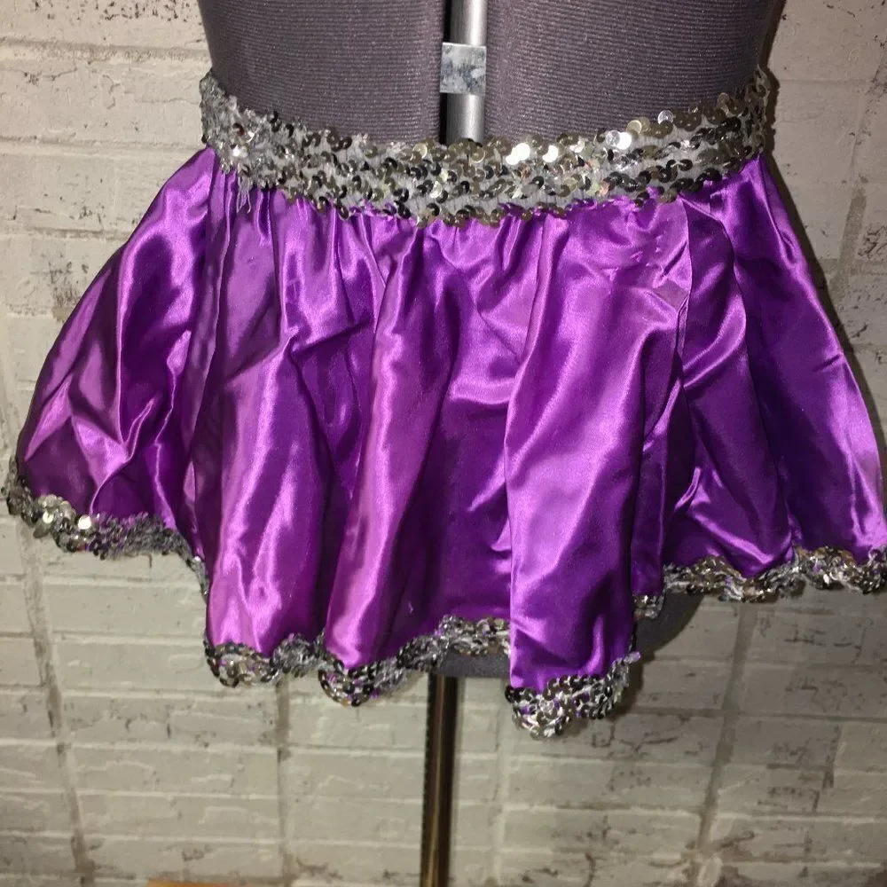 Dance Sequin Halloween Dress Up Skirt Costume 3-6M